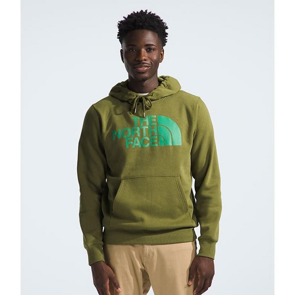 The North Face | Men's Half Dome Pullover Hoodie, Forest Olive sz M